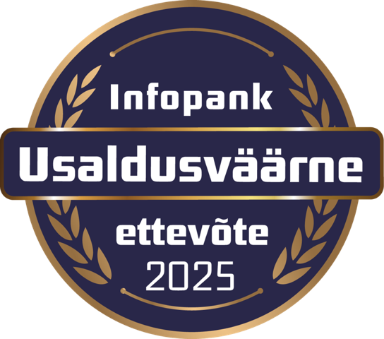 Äripäeva Infopank usaldusväärne ettevõte 2025